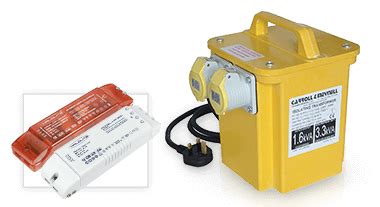 110 volt transformer screwfix.